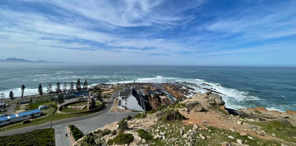 road trip from Cape Town to Johannesburg Mossel Bay to tsitsikamma mossel bay view from the lighthouse